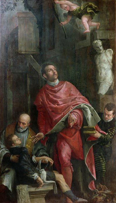 San Pantaleone che guarisce un bambino da Paolo Veronese